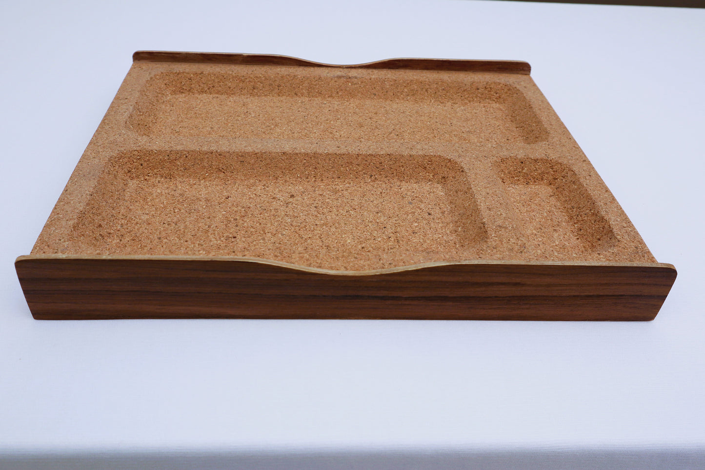 DeskVue Hand-Carved DeskTray, No-joints