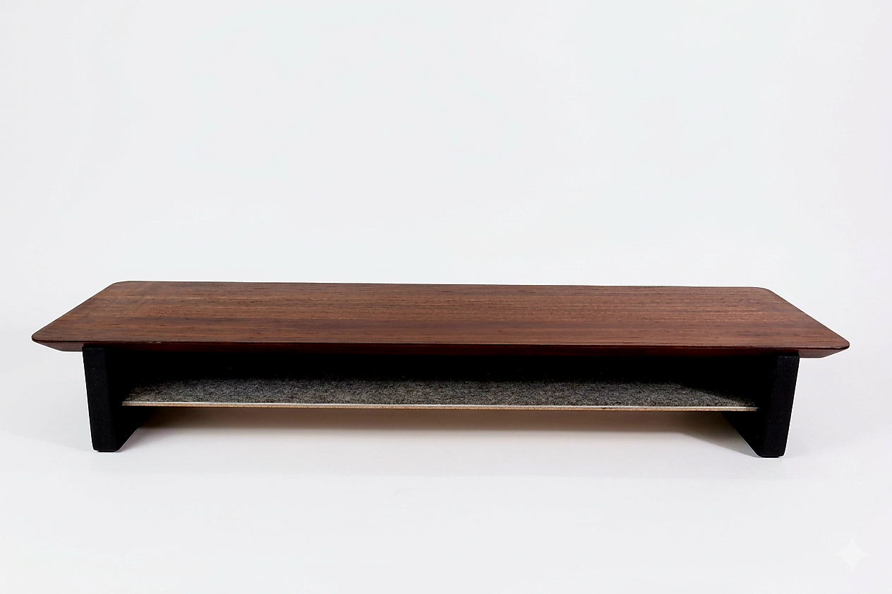 18.5" and 23.5" Desk Shelf with Undershelf | Monitor Stand | Small Working Station | Risers