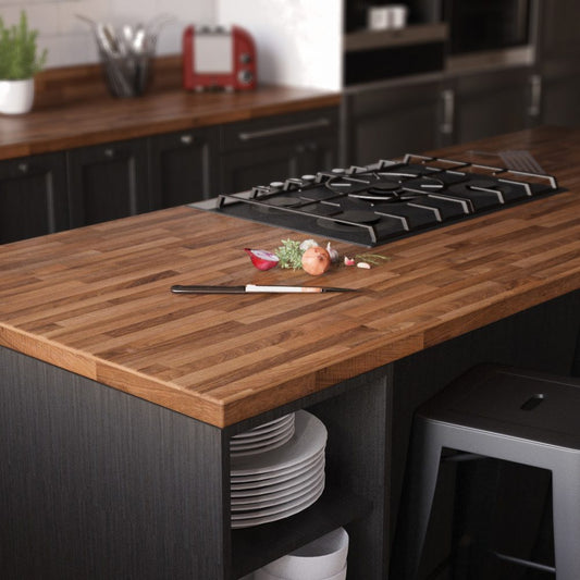 Ikea Styled Solidwood Table Top | Handmade Desk Top | Butcher Block | Dining Table | Custom Sizing available | Kitchen Countertop | Study Table