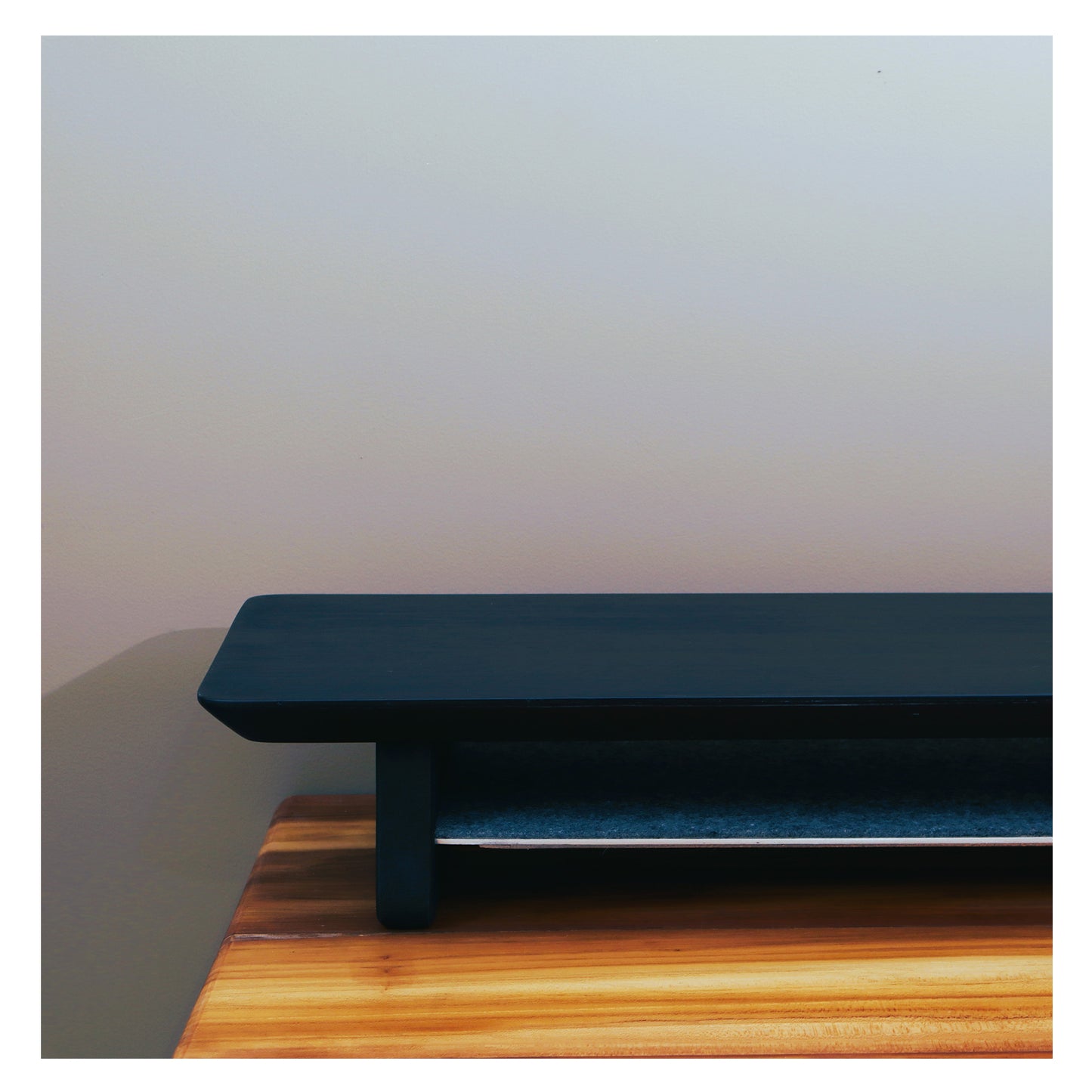 36" and 42" Desk Shelf with Undershelf | Monitor Stand | Medium Working Station | Risers