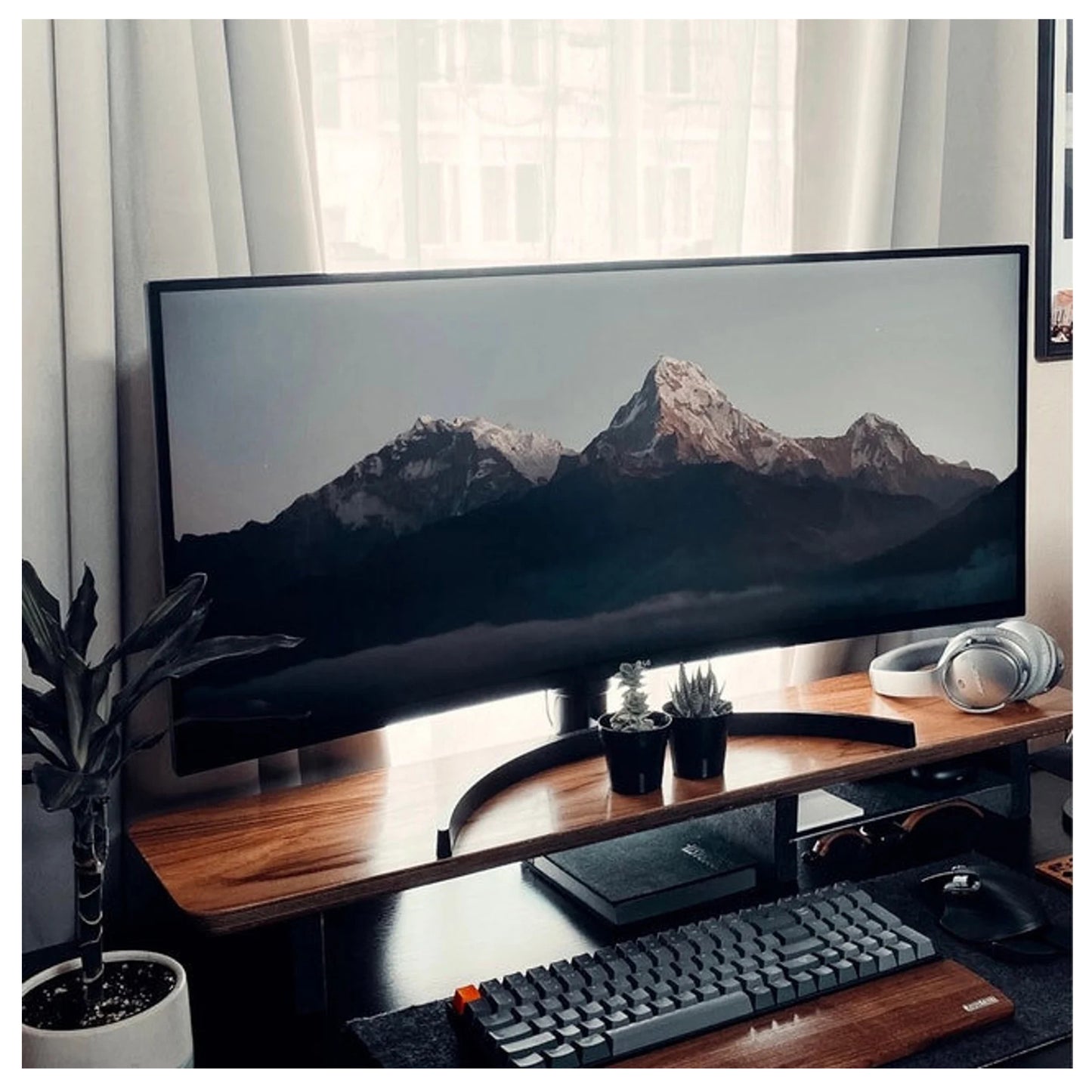 36" and 42" Desk Shelf with Undershelf | Monitor Stand | Medium Working Station | Risers