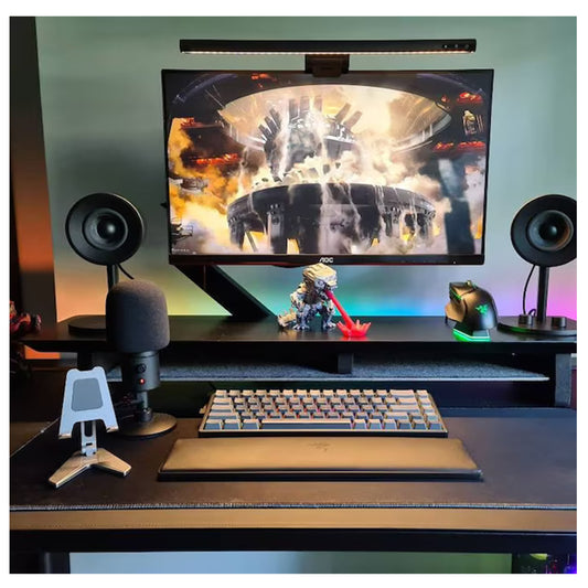 36" and 42" Desk Shelf with Undershelf | Monitor Stand | Medium Working Station | Risers