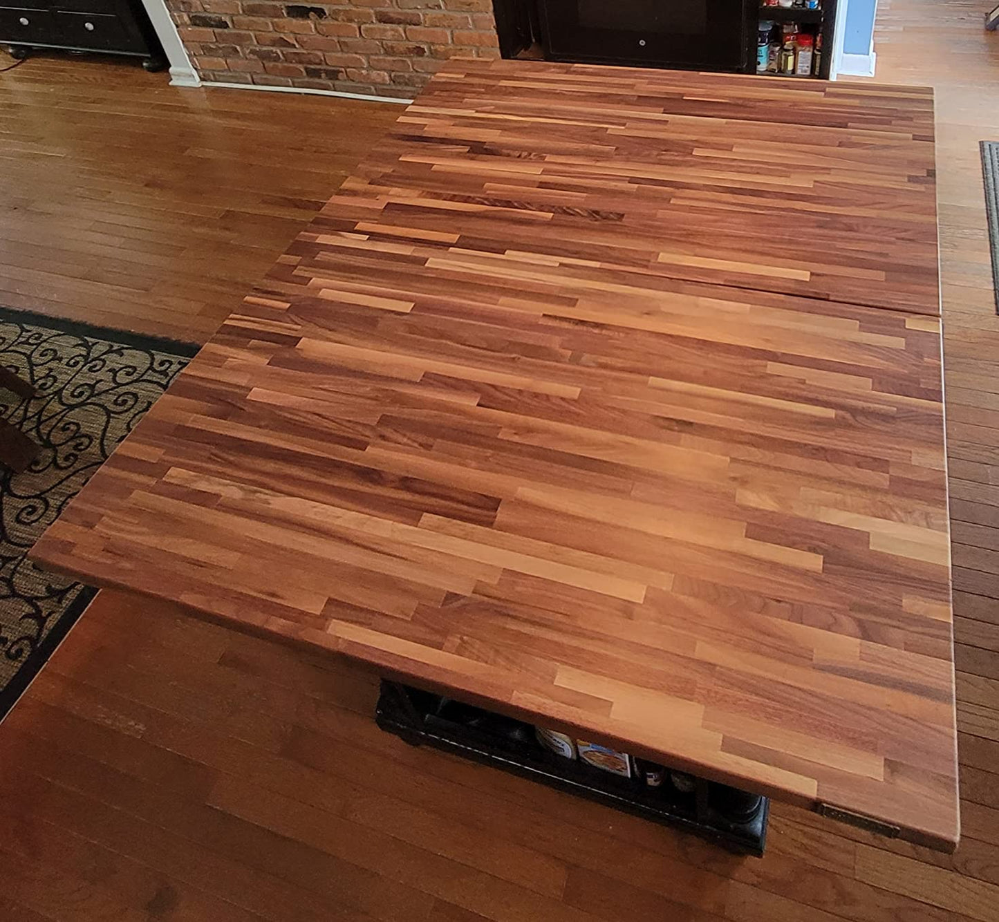 Ikea Styled Solidwood Table Top | Handmade Desk Top | Butcher Block | Dining Table | Custom Sizing available | Kitchen Countertop | Study Table