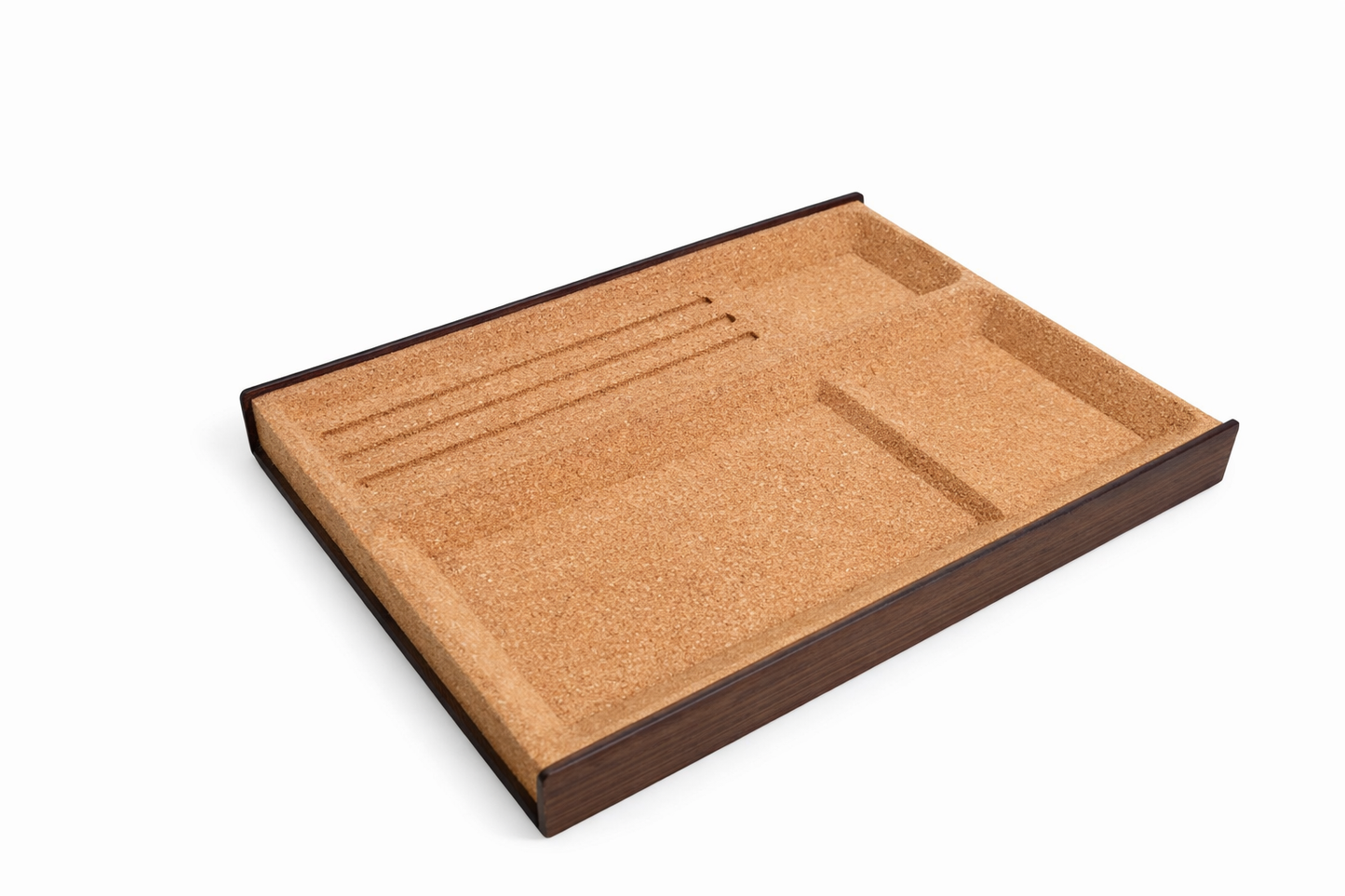 Deskvue Handmade SolidWood Desk Tray: Minimalist Desk Organizer | Accessories