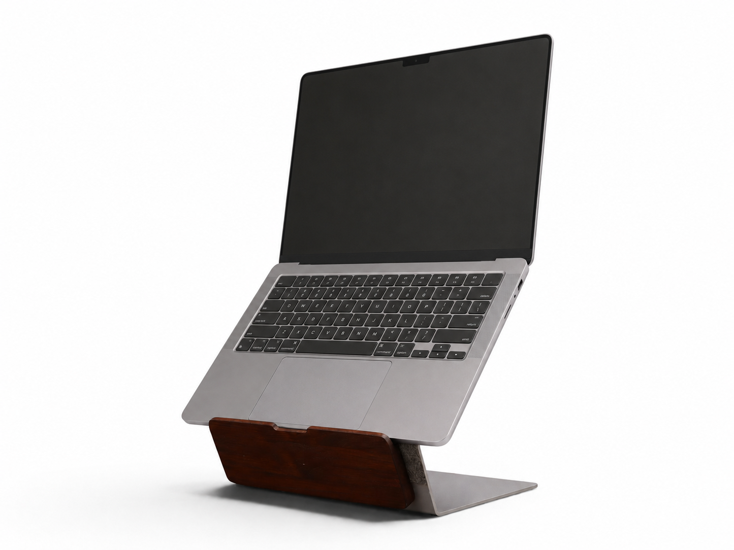 Aluminium Desk Stand with Felt Lining | Ergonomic Tablet Stand for Ipads, Galaxy Tabs, Lenovo Tabs | Ergonomic Laptop Riser for MacBook, Ideapads, Galaxy Book | Grovemade Inspired |