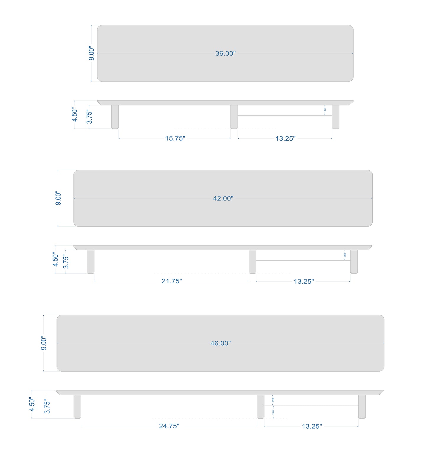 Ikea Karlby Styled Solidwood Deskshelf | 100% SolidWood handmade each piece | Dual Monitor Stand for premium Desk Decor with Undershelf | 6 Sizes