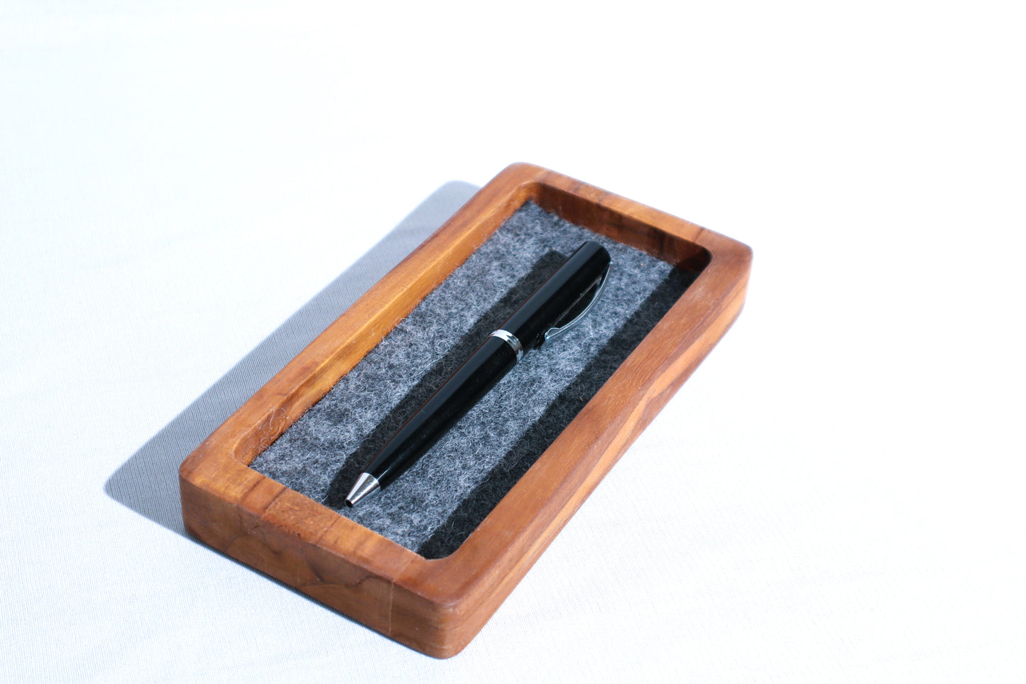 DeskVue SolidWood Valet Tray | Desk Accessories | No-Joints | Wooden Table Organizer | DeskShelf Drawer | Handmade Storage | Minimalist tray