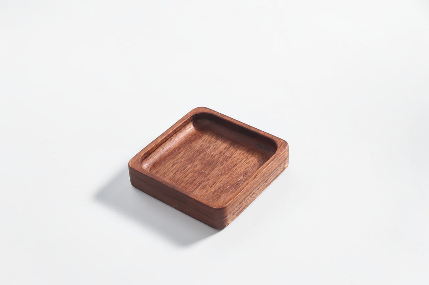 DeskVue SolidWood Valet Tray | Desk Accessories | Curvy Edge | Wooden Table Organizer | DeskShelf Drawer | Handmade Storage