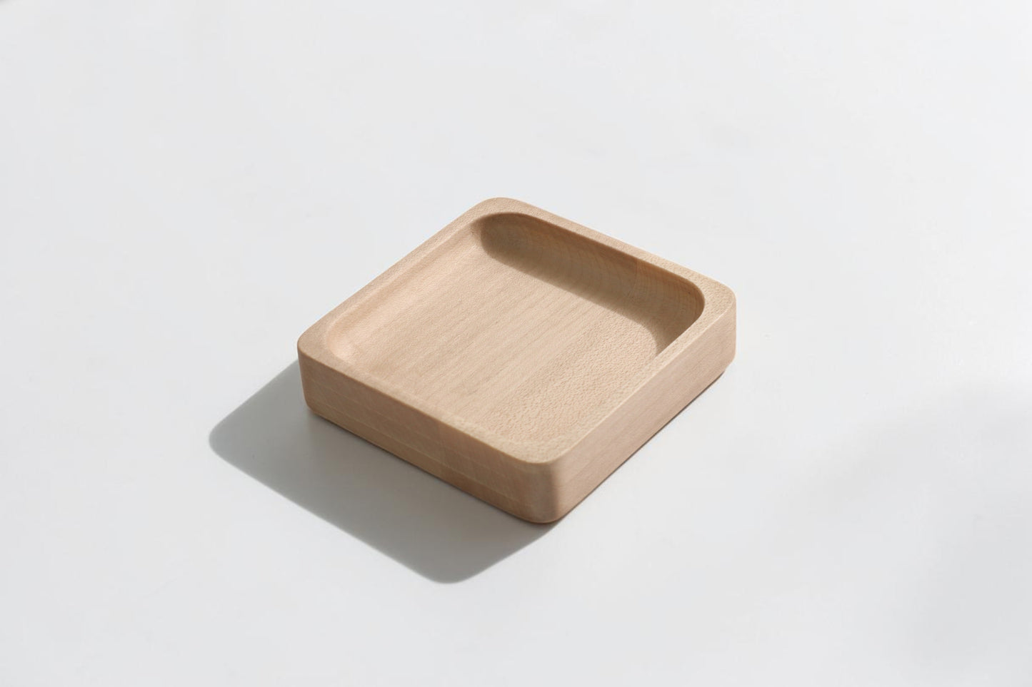 DeskVue SolidWood Valet Tray | Desk Accessories | Curvy Edge | Wooden Table Organizer | DeskShelf Drawer | Handmade Storage