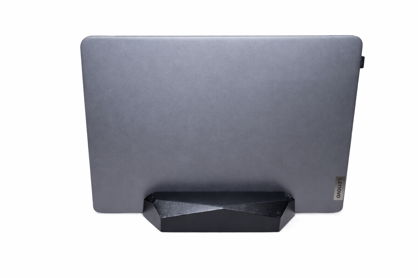 Deskvue Solid Wood Laptop Dock | Diamond Cut | Office Decor | Minimal Desk Space Saving