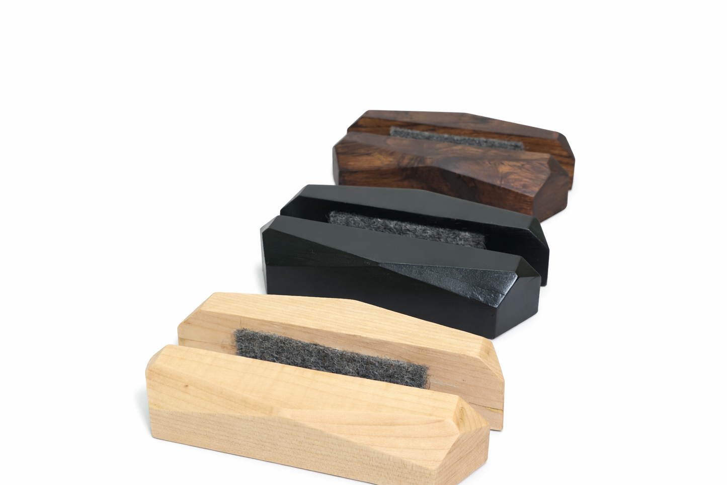 Deskvue Solid Wood Laptop Dock | Diamond Cut | Office Decor | Minimal Desk Space Saving