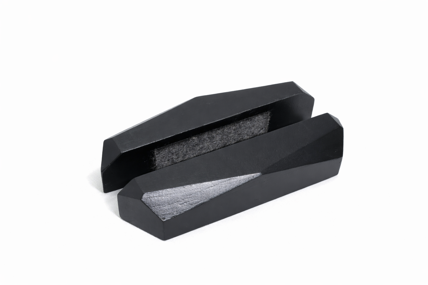 Deskvue Solid Wood Laptop Dock | Diamond Cut | Office Decor | Minimal Desk Space Saving