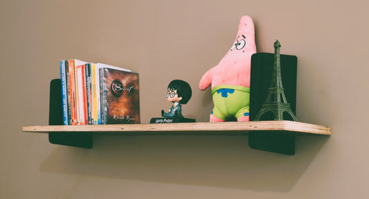 DeskVue Desk Wall-Shelf, Desk Front Shelf, Wall Art