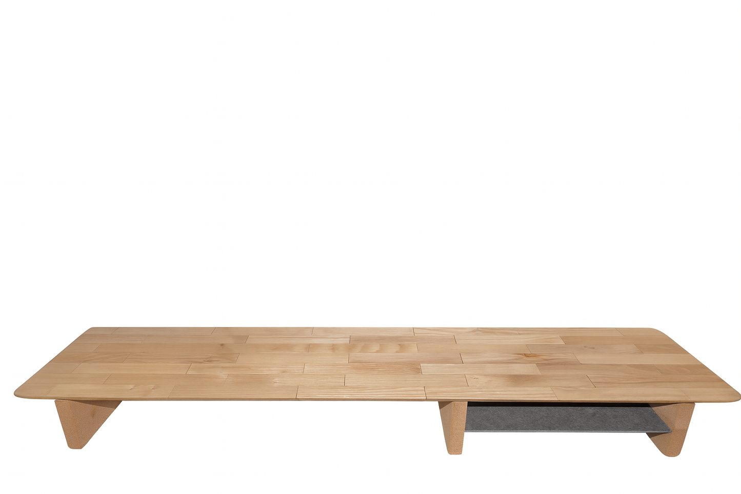 Ikea Karlby Styled Solidwood Deskshelf | 100% SolidWood handmade each piece | Dual Monitor Stand for premium Desk Decor with Undershelf | 6 Sizes