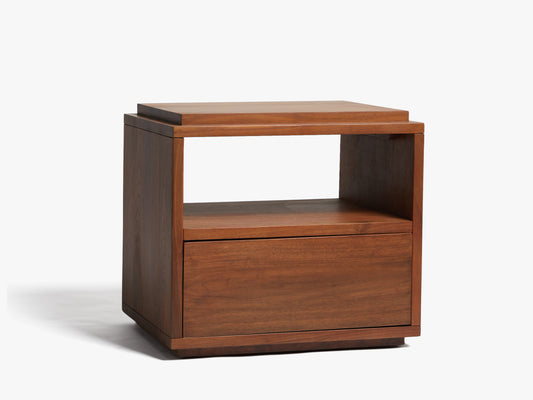 Standing Bedside Table | Push to Open Drawers | Minimal design for premium Home Decor | Bedroom Nightstand