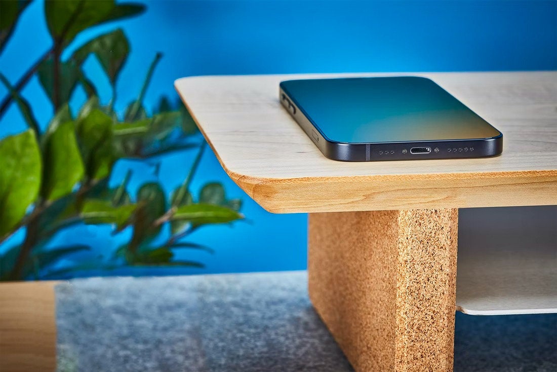 46" Solidwood Desk Shelf for dual monitors | Minimalist wooden Monitor Riser | Home Office Storage organization | Wooden display risers